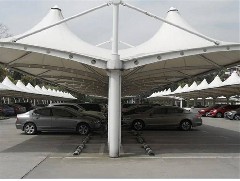 膜结构停车棚在设计是要考虑哪些问题 
